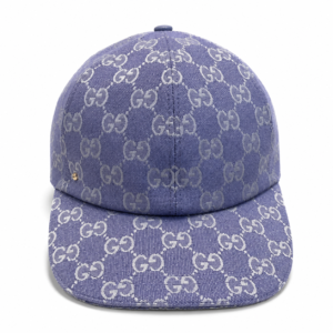 GG Canvas Cap - Violet / Bleu pastel