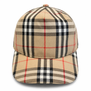 Vintage Check Cap - Beige / Rouge